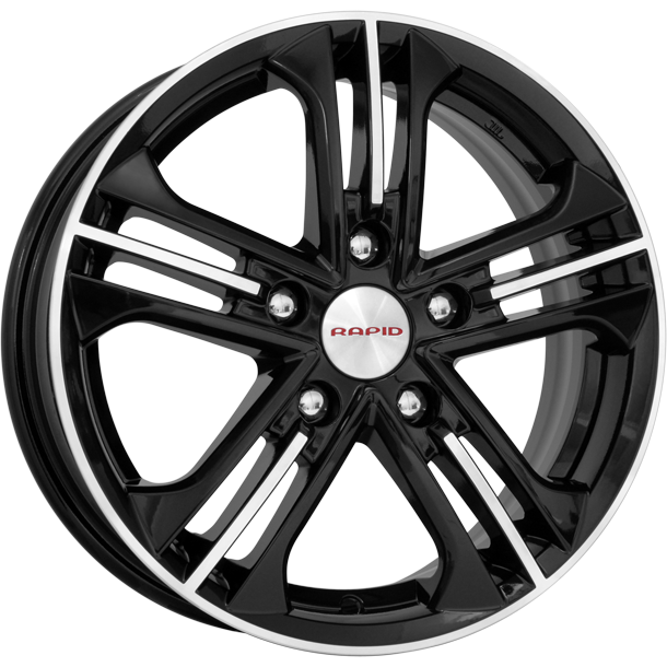 диски КиК TRINITY 6,0xR15 5x100 57,1 43 алмаз_черный