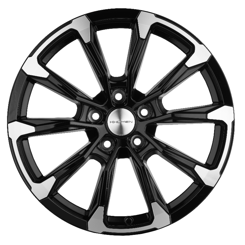 диски KHOMEN KHW1808 (CX-5/Mazda 3) 7,5xR18 5x114,3 67,1 45 BLACK-FP