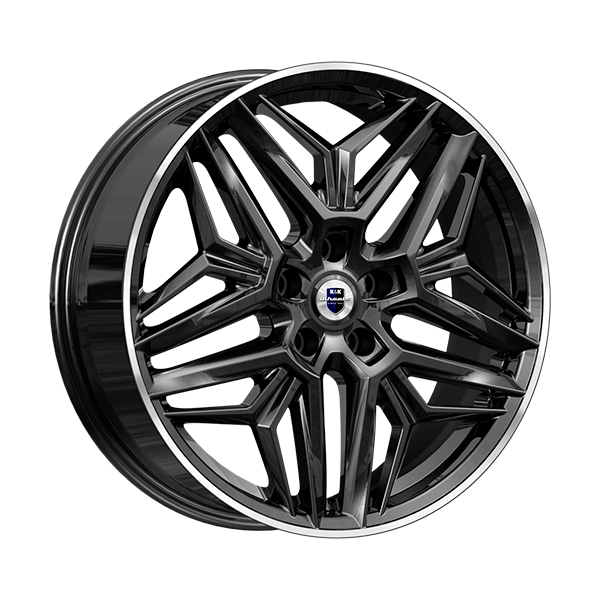 диски КиК КОЛУМБ 7,0xR19 5x114,3 67,1 45 алмаз_черный