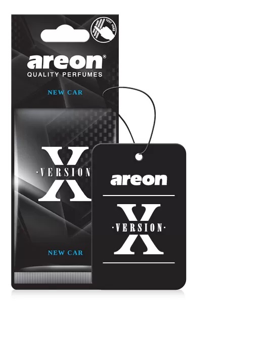 Ароматизатор подвесной картон AREON X-VERSION New Car 704-AXV-005