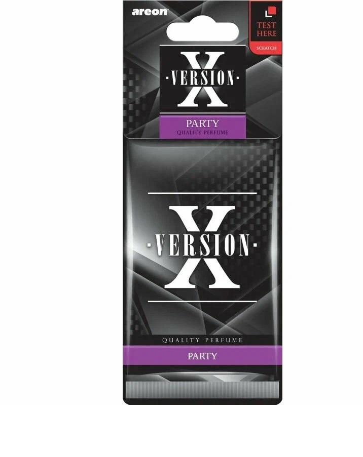 Ароматизатор подвесной картон AREON X-VERSION Party704-AXV-001