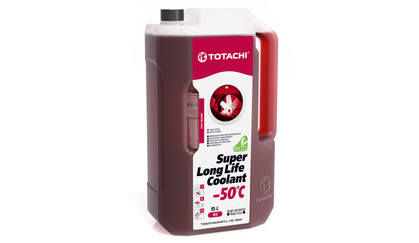 Антифриз TOTACHI  Super LLC -50°C Red 5л