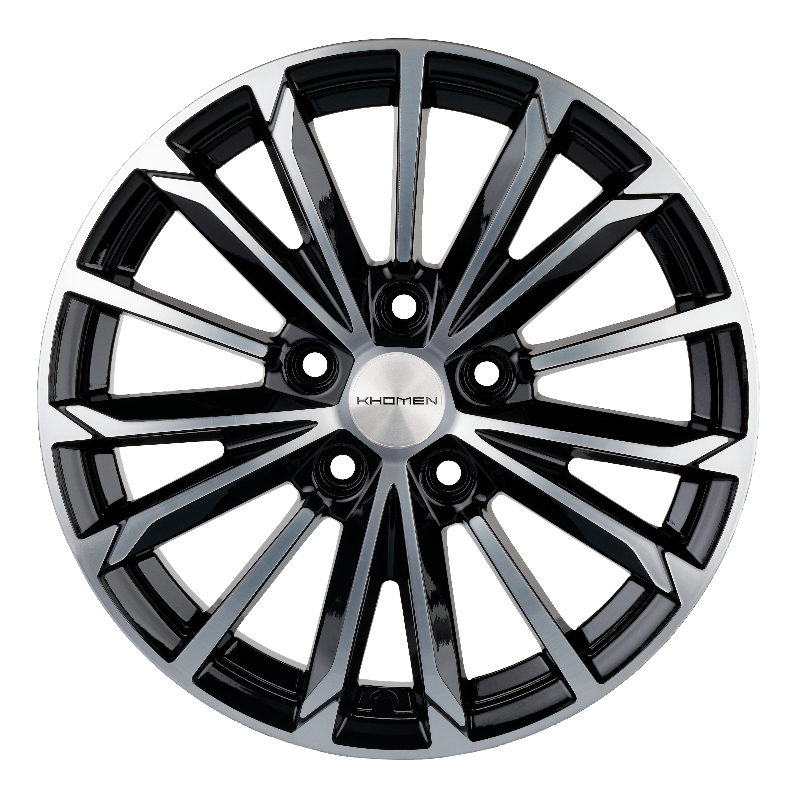 диски KHOMEN KHW1611 (Changan CS35 Plus) 6,5xR16 5x110 63,3 46 BLACK-FP