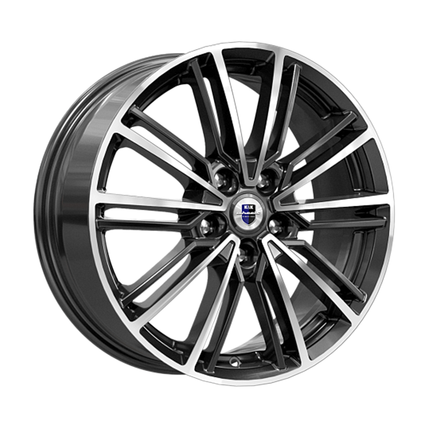 диски КиК ЭРФУРТ 7,0xR17 5x114,3 67,1 45 алмаз_черный