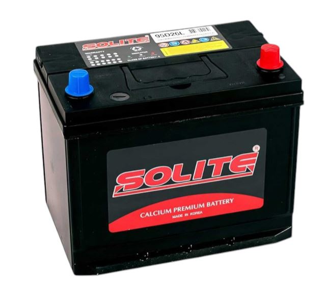 Аккумулятор Solite SUPER 95D26L 85а/ч с буртиком
